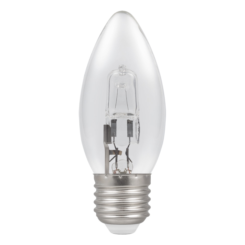 12x Kosnic 42W ES E27 Clear Halogen Saver Candle Capsule Light Bulb Lamp Job Lot